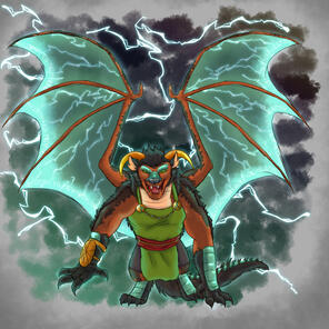 Fullbody (with shading and bg)